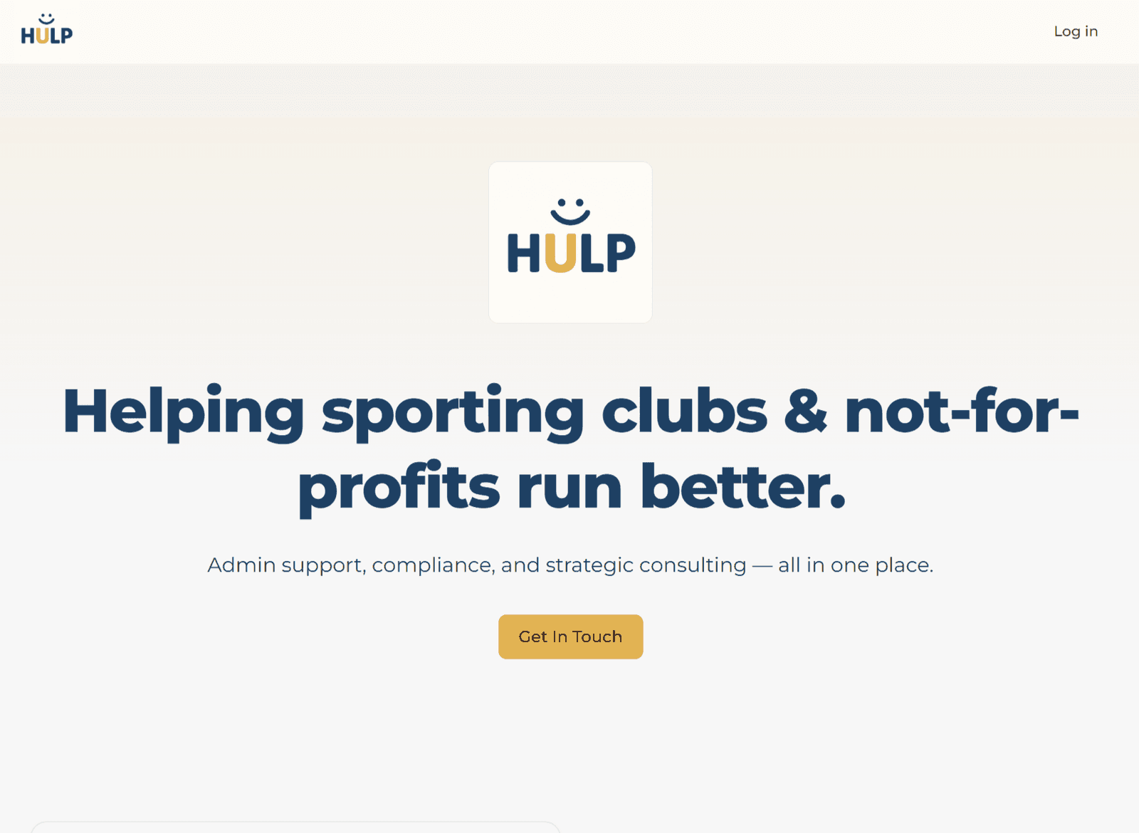 Hulp — platform screenshot (demo data)